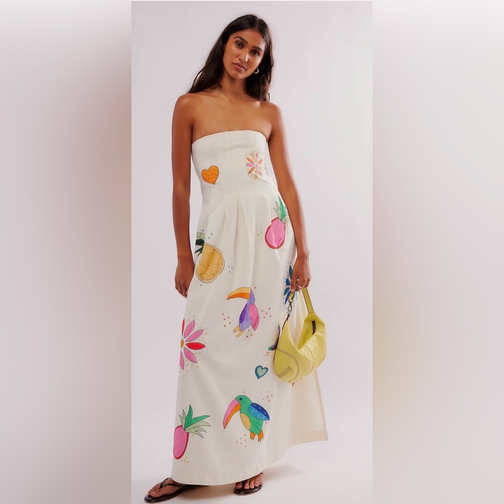 NWT Free People San Tropez Maxi Dress